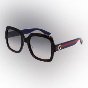 Gucci GG0036SN sunglasses Havana blue